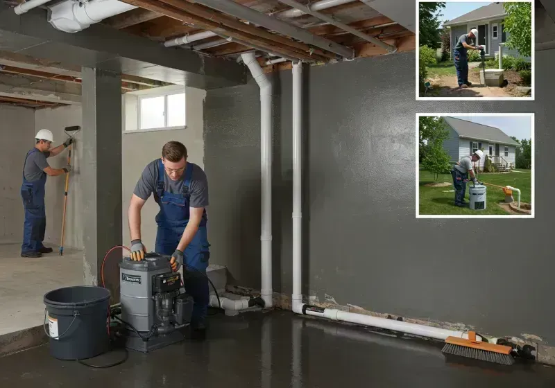 Basement Waterproofing and Flood Prevention process in Elk Grove Village, IL